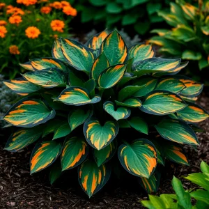 Хоста Бархатный Полог купить по цене от 560р. в интернет-магазине «Посадика» с доставкой почтой в в Нижнем Новгороде и по всей России – [изображение №1].